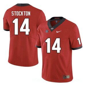 Mens Youths Womens Gunner Stockton Red Vapor Stitched Jersey
